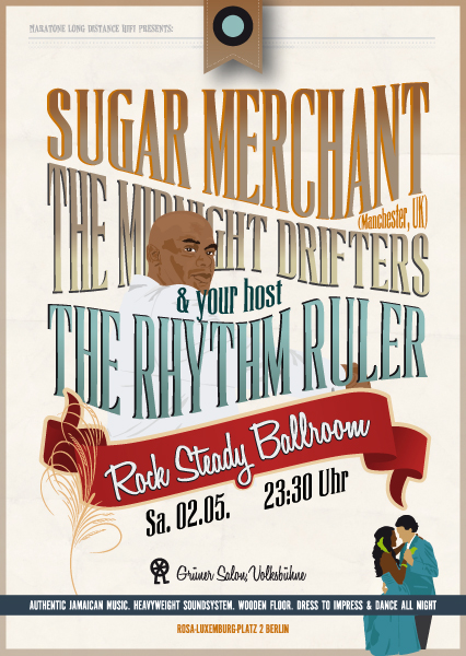 Rock Steady Ballroom Sugar Merchant